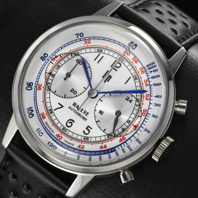 Montre Lip Rallye Méca Quartz Chronographe 40mm 671828