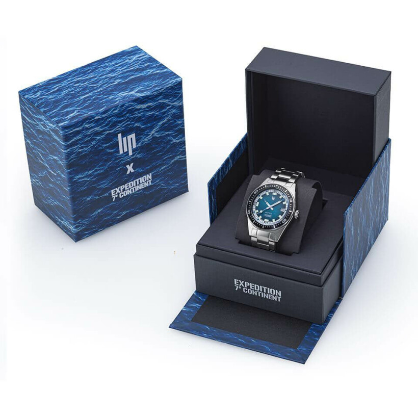 Montre Lip Nautic 3 Expédition 7ème Continent 670096 Édition Limitée