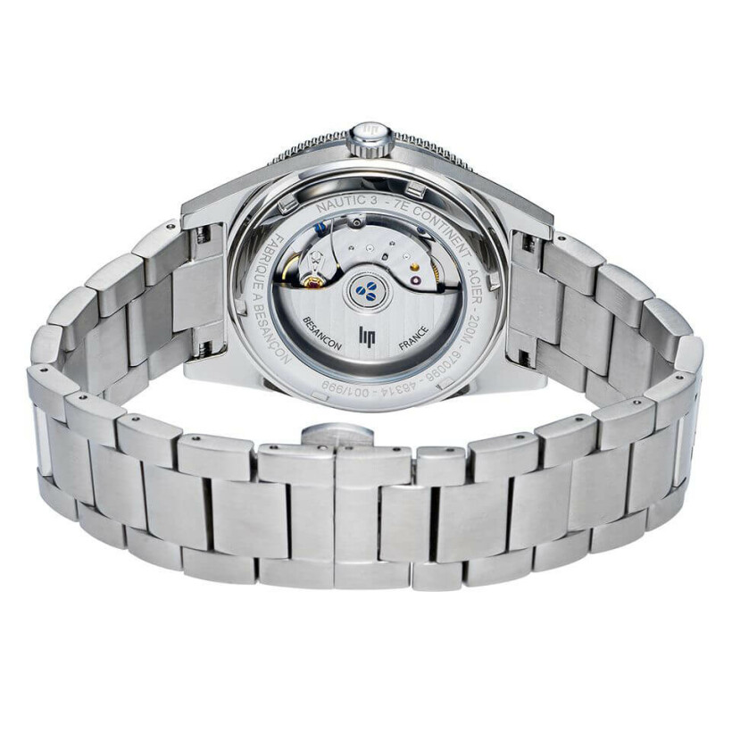 Montre Lip Nautic 3 Expédition 7ème Continent 670096 Édition Limitée