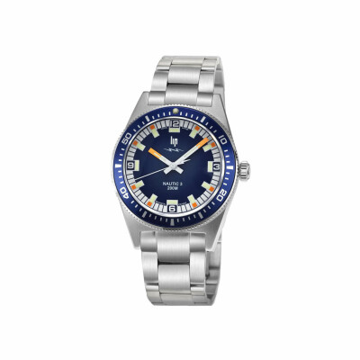 Montre Lip Nautic 3 Quartz 200M 39mm 671862