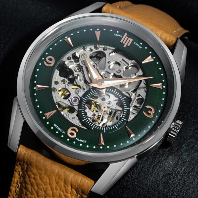 Montre Lip x Peugeot Motocycles Himalaya Automatique Squelette 40mm 671731