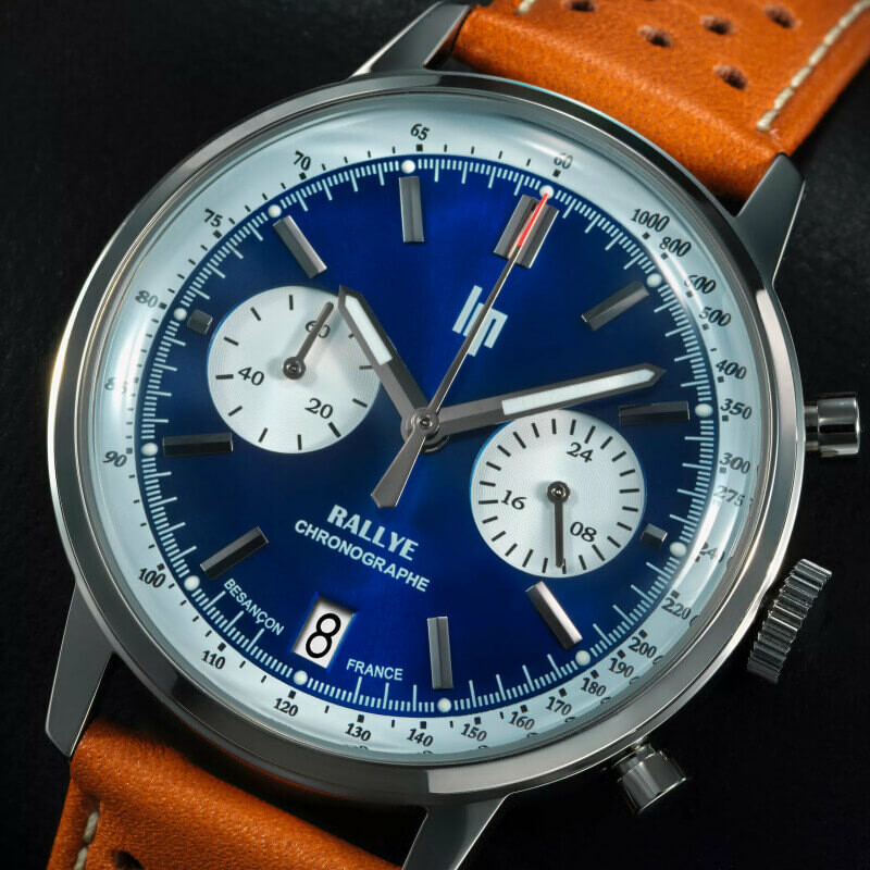 Montre Lip Rallye Méca Quartz Chronographe 39mm 671807