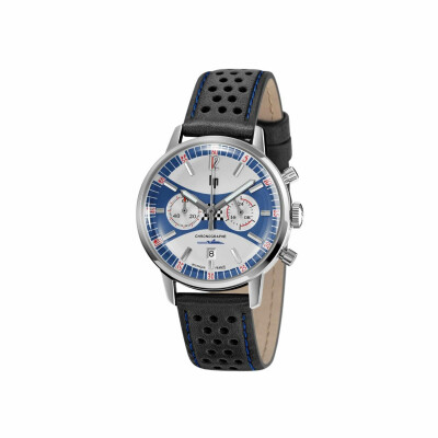 Montre Lip Rallye 39mm Chrono Méca-Quartz 670051