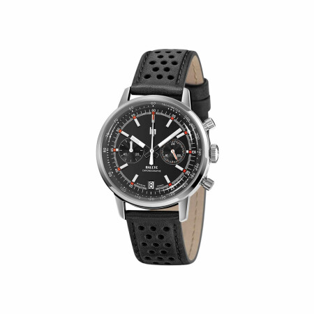 Montre Lip Rallye 39mm Chrono Méca-Quartz  671808