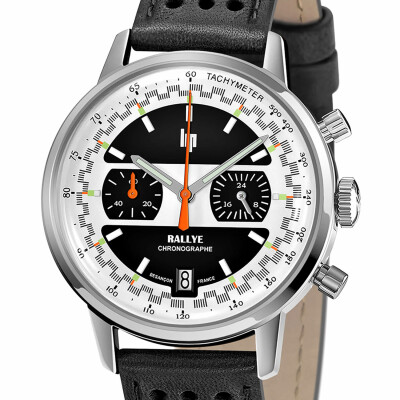 Montre Lip Rallye Méca Quartz Chronographe 39mm 671805