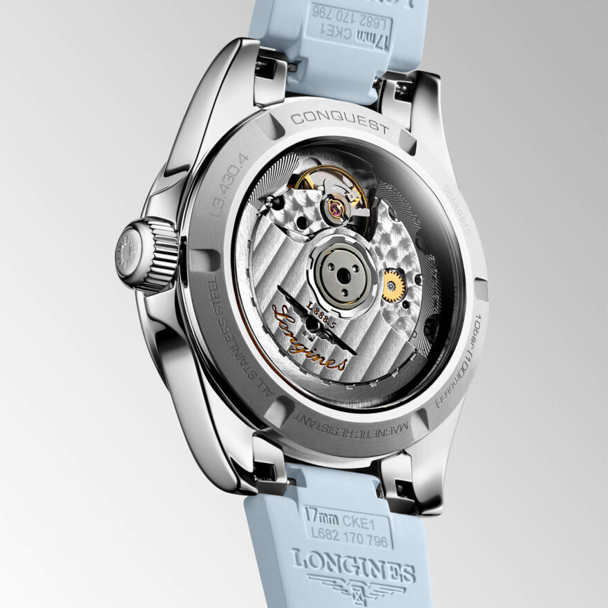 Montre Longines Conquest Pastel L3.430.4.92.9