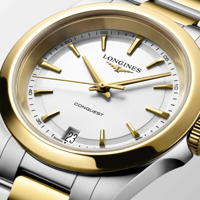Montre Longines Conquest Quartz 34mm L3.460.3.12.7
