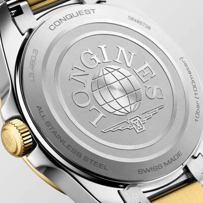 Montre Longines Conquest Quartz 34mm L3.460.3.12.7