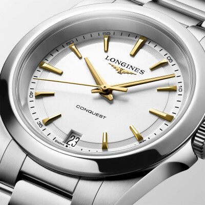 Montre Longines Conquest Quartz 34mm L3.460.4.12.6