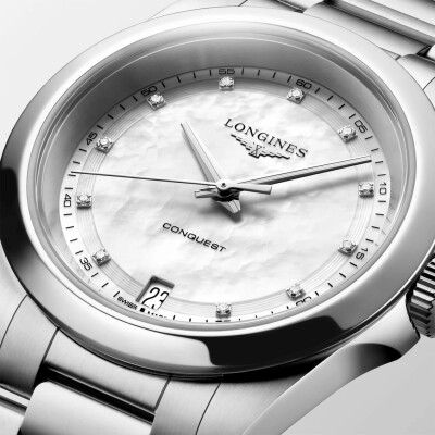 Montre Longines Conquest Quartz 34mm L3.460.4.87.6