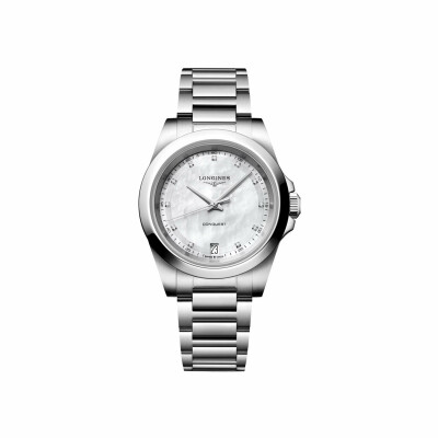 Montre Longines Conquest Quartz 34mm L3.460.4.87.6