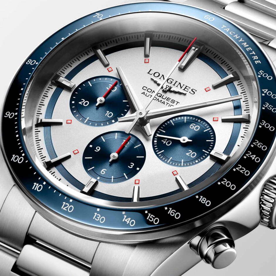 Montre Longines Conquest Chronographe L3.835.4.98.6