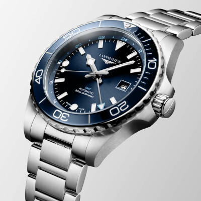 Montre Longines Hydroconquest GMT 43mm L3.890.4.96.6