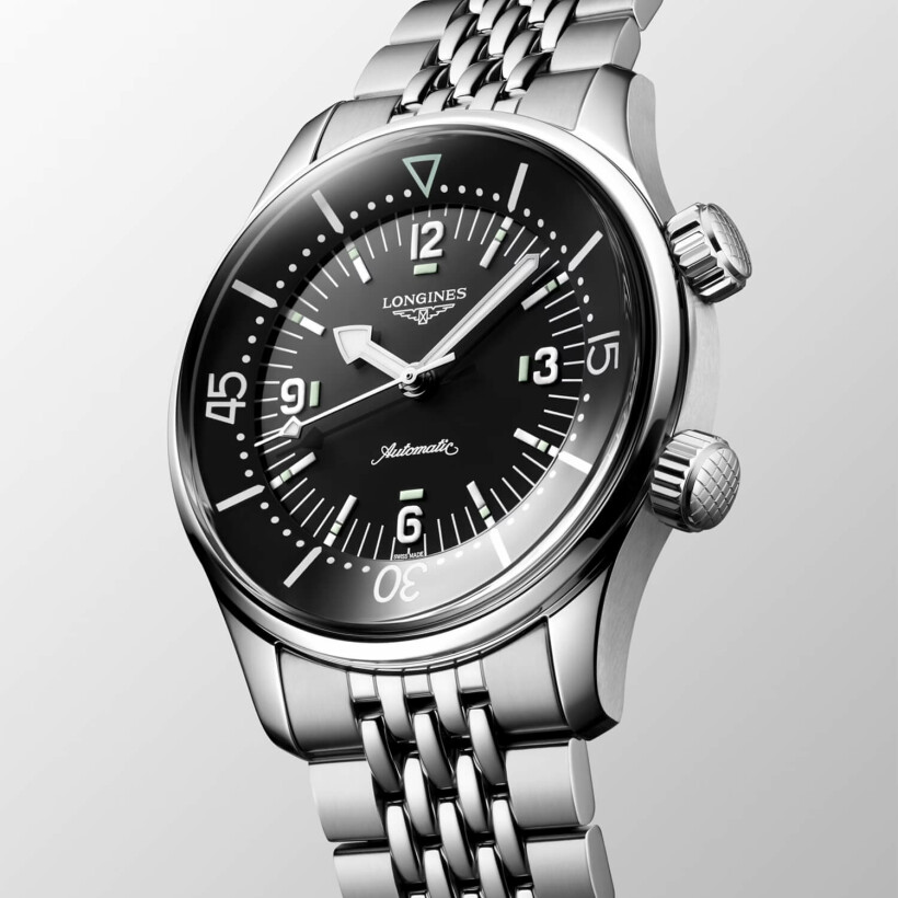 Montre Longines Legend Diver 39mm L3.764.4.50.7