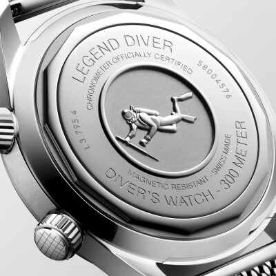 Montre Longines Legend Diver 59 Chronometer L3.795.4.59.9