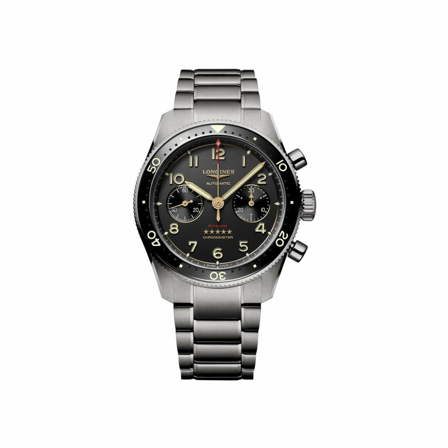 Longines Spirit Flyback Titanium L3.821.1.53.6 watch