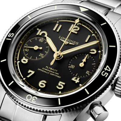 Montre Longines Spirit Flyback L3.721.4.53.6