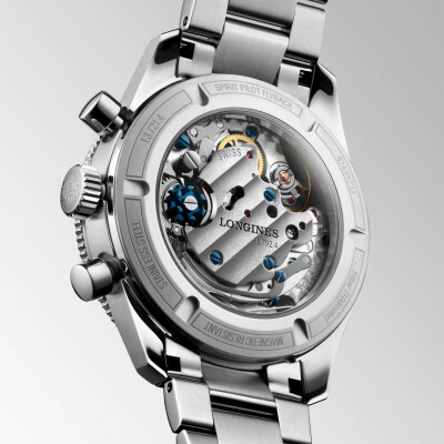 Montre Longines Spirit Flyback L3.721.4.93.6