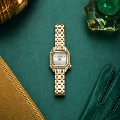 Montre MARCH LA.B MINI MANSART Electrique - Continental - Acier doré