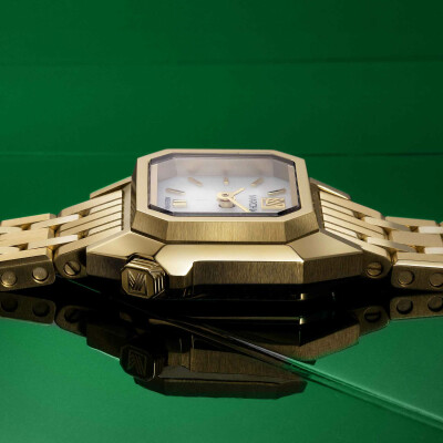 Montre MARCH LA.B MINI MANSART Electrique - Continental - Acier doré