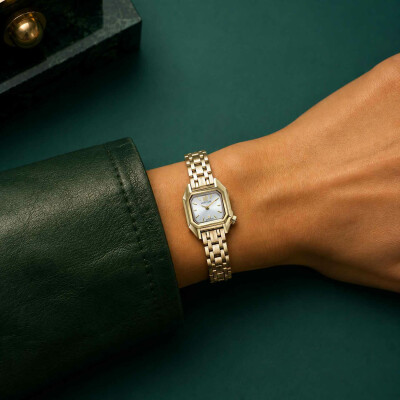 Montre MARCH LA.B MINI MANSART Electrique - Continental - Acier doré