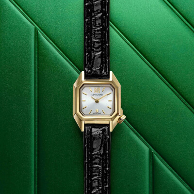 Montre MARCH LA.B MINI MANSART Electrique - Continental - Alligator noir