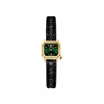 Montre MARCH LA.B MINI MANSART Electrique - Emerald - Alligator noir