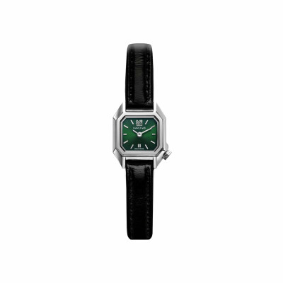 Montre MARCH LA.B MINI MANSART Electrique - Forest - Chevreau noir