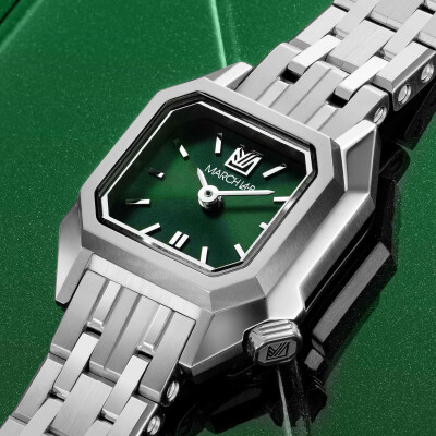 Montre MARCH LA.B MINI MANSART Electrique - Forest - Acier