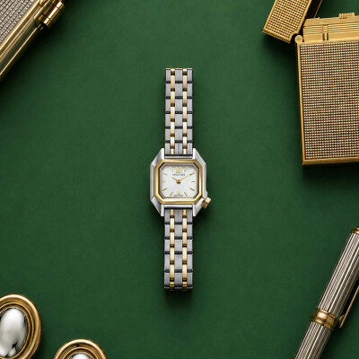 Montre MARCH LA.B MINI MANSART Electrique - Nacre - Acier Bicolore