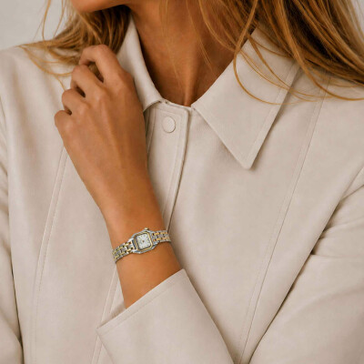 Montre MARCH LA.B MINI MANSART Electrique - Nacre - Acier Bicolore