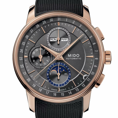 Montre Mido Baroncelli Chronograph Moonphase M027.625.37.061.00