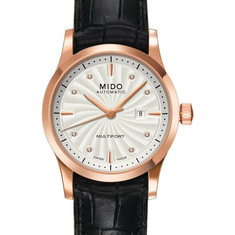 Montre Mido Multifort Automatique Lady Diamants M005.007.36.036.20