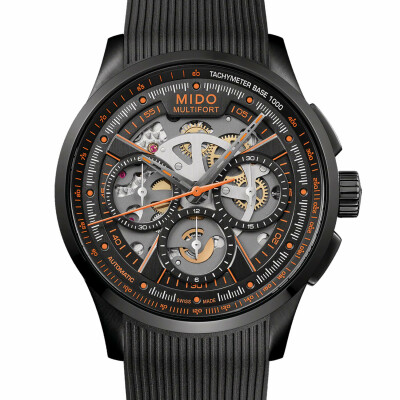 Montre Mido Multifort Skeleton Chronograph M038.662.37.050.00