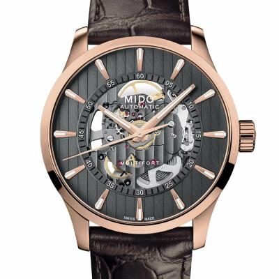 Montre Mido Multifort Skeleton Vertigo M038.436.36.061.00