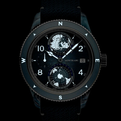 Montre Montblanc 1858 Geosphere 0 Oxygen Mount Vinson Édition Limitée