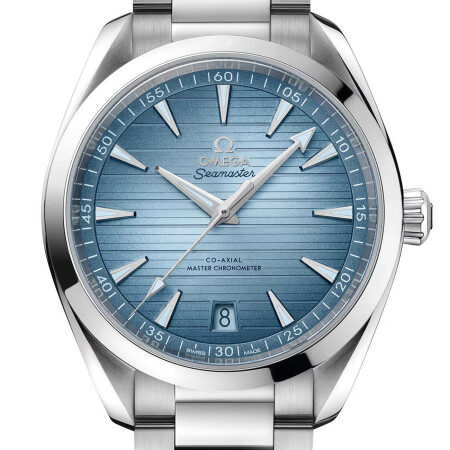 OMEGA Seamaster Aqua Terra 150M Co-Axial Master Chronometer 41mm Summer Blue watch