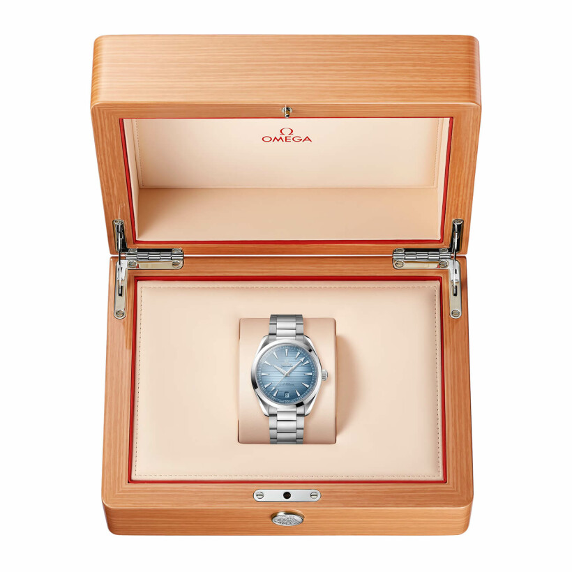 OMEGA Seamaster Aqua Terra 150M Co-Axial Master Chronometer 41mm Summer Blue watch