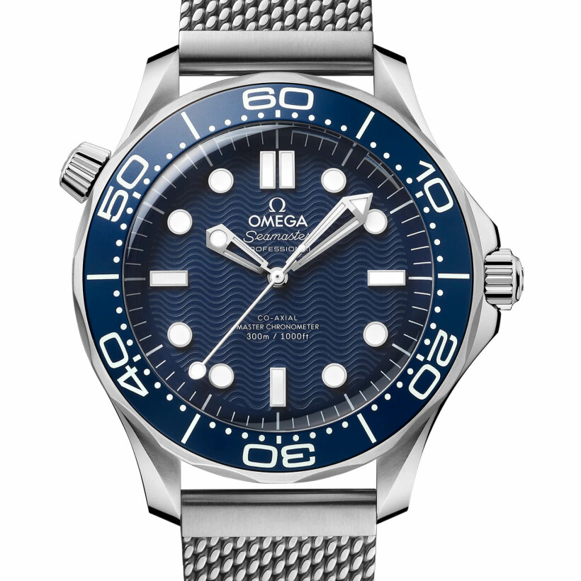 OMEGA Seamaster Diver 300M Co-Axial Master Chronometer 42mm watch James Bond 60th Anniversary