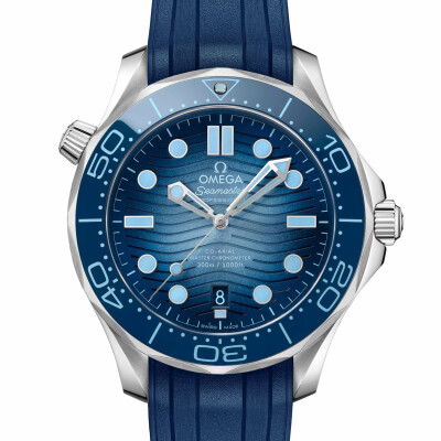 OMEGA Seamaster Diver 300M Co-Axial Master Chronometer 42mm Summer Blue watch