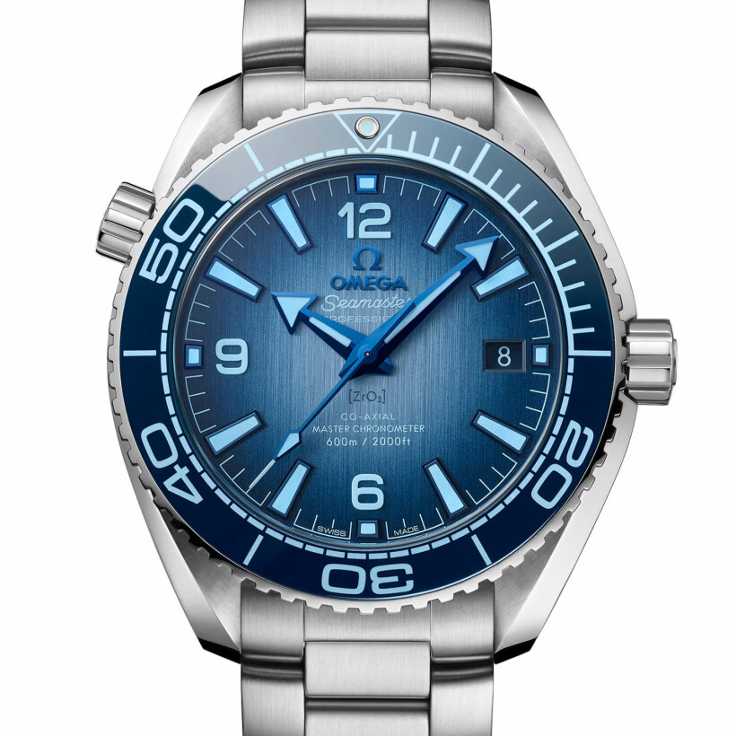 Montre Omega Seamaster Planet Ocean 600M Co-Axial Master Chronometer 39.5mm Summer Blue