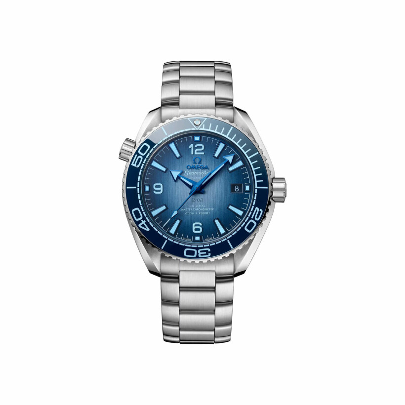 Omega Seamaster Planet Ocean 600M Co-Axial Master Chronometer 39.5mm Summer Blue Uhr