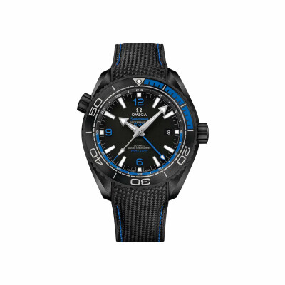 OMEGA Seamaster Planet Ocean 600M Deep Black Co-Axial Master Chronometer GMT 45,5mm-horloge