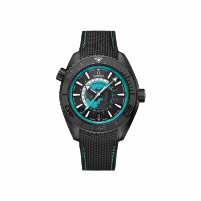 Montre OMEGA Seamaster Planet Ocean 600M Co-Axial Master Chronometer GMT Worldtimer 45,5mm 21592462201006