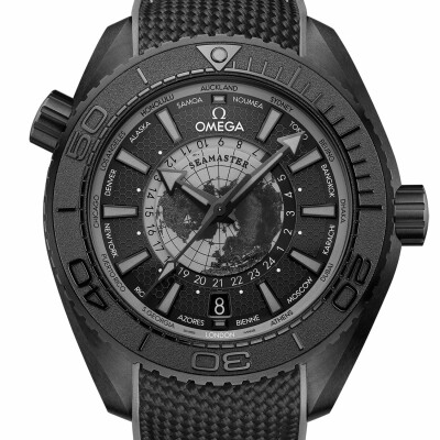 OMEGA Seamaster Planet Ocean 600M Co-Axial Master Chronometer GMT Worldtimer watch 45.5mm