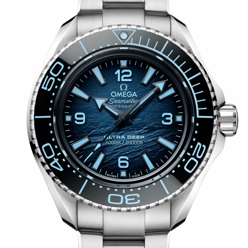 Montre Omega Seamaster Planet Ocean Ultra Deep 6000M Co-Axial Master Chronometer 45.5mm Summer Blue