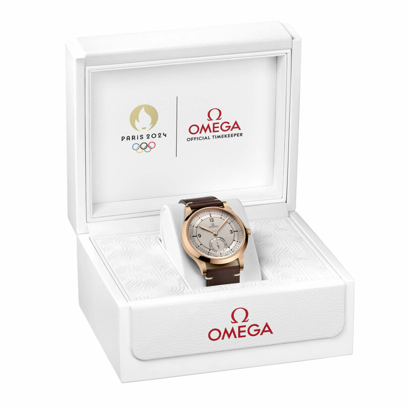 Montre OMEGA Specialities Édition Bronze Gold Paris 2024