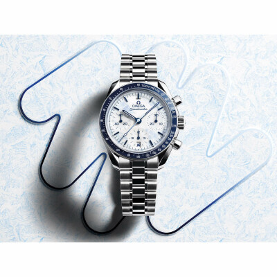 Montre OMEGA Speedmaster 38 Chronograph Milano Cortina 2026