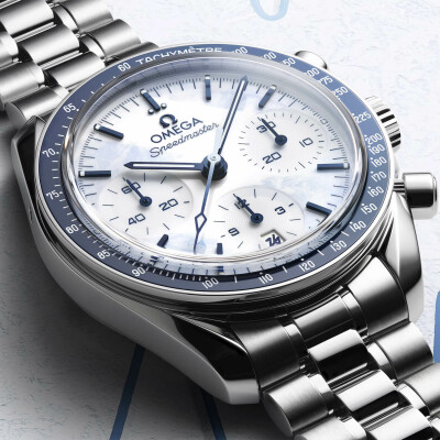 Montre OMEGA Speedmaster 38 Chronograph Milano Cortina 2026