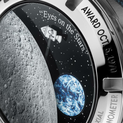 OMEGA Speedmaster Moonwatch Anniversary Edition Silver Snoopy Award watch